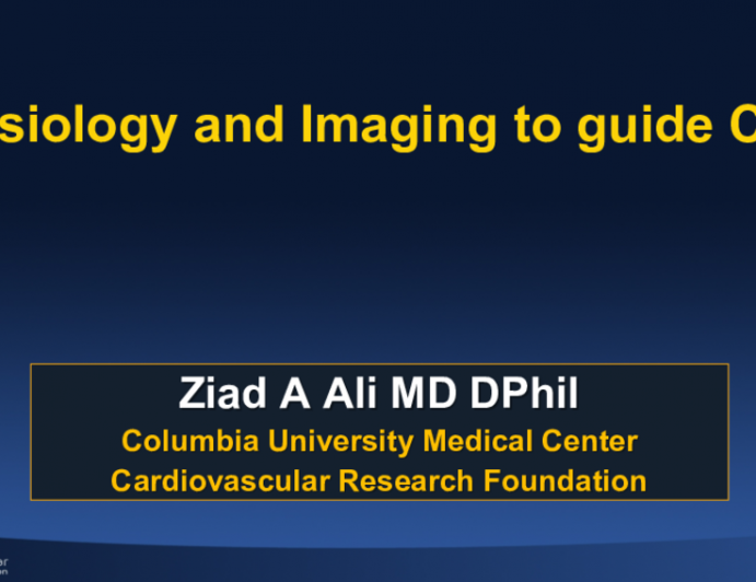 Physiology and Imaging to guide CHIP 