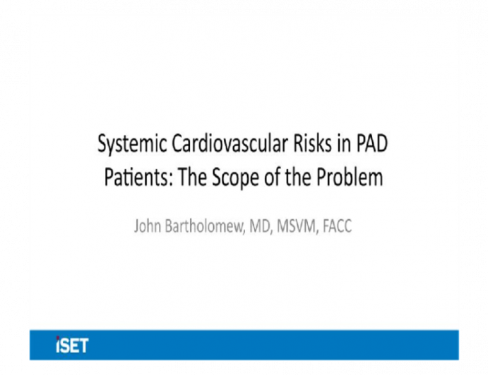 Systemic Cardiovascular Risks in PAD Patients: The Scope of the Problem