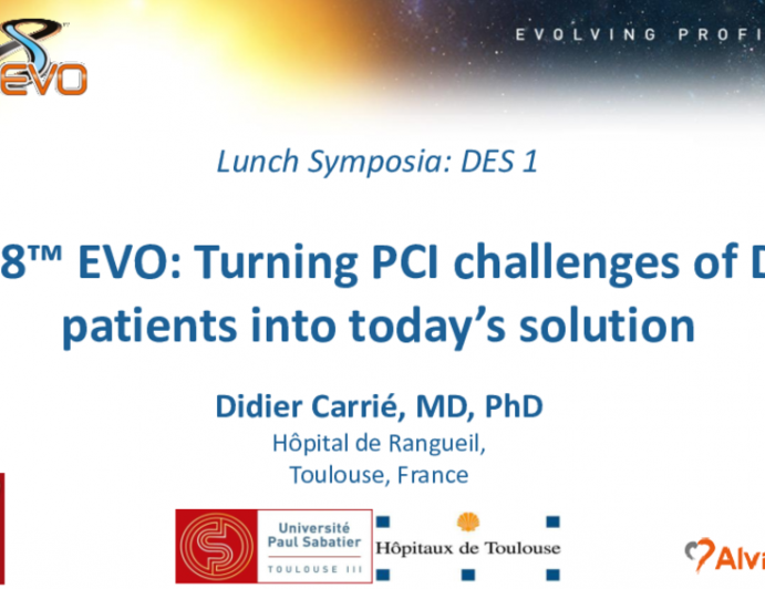 Cre8™ EVO: Turning PCI challenges of DM patients into today’s solution