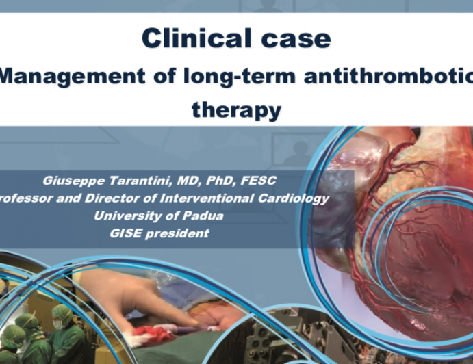 Clinical case: Management of long-term antithrombotic therapy