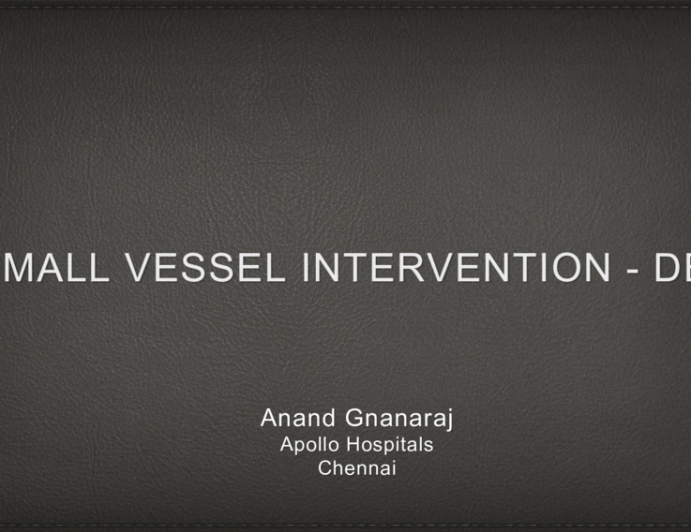 Small Vessel Intervention - DES