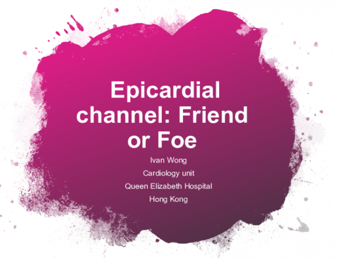 Epicardial channel: Friend or Foe 