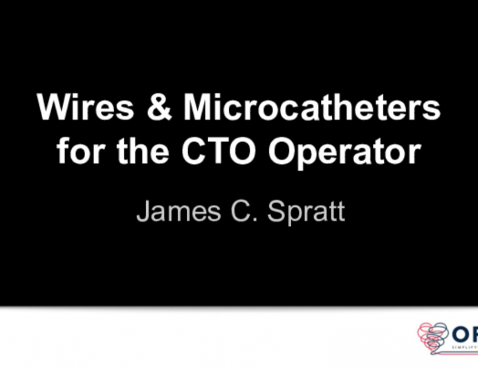 Wires and Microcatheters for the CTO Operator