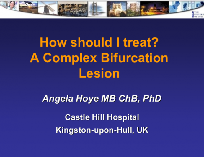 How should I treat? A Complex Bifurcation Lesion