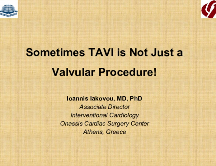 Sometimes TAVI is Not Just a Valvular Procedure!