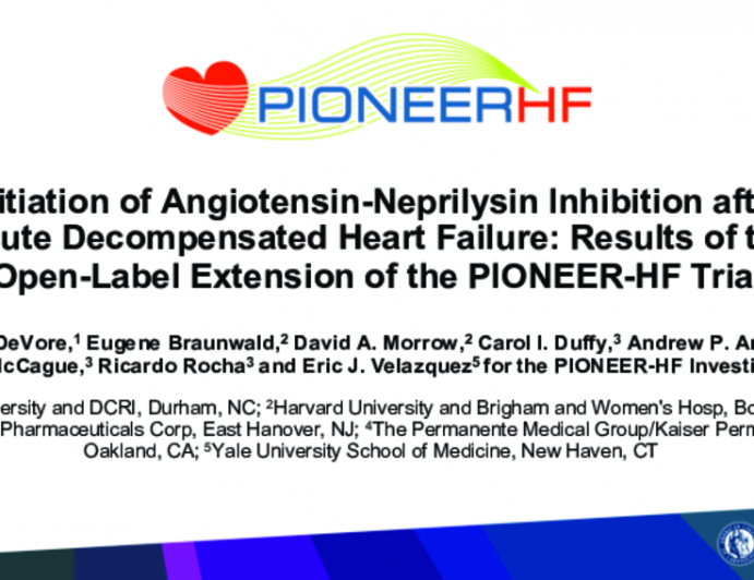 Initiation of Angiotensin-Neprilysin Inhibition after Acute Decompensated Heart Failure: Results of the Open-Label Extension of the PIONEER-HF Trial