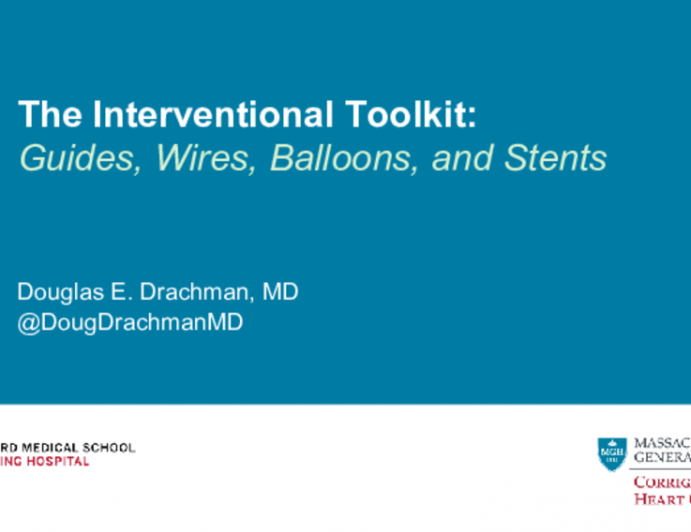 The Interventional Toolkit:Guides, Wires, Balloons, and Stents