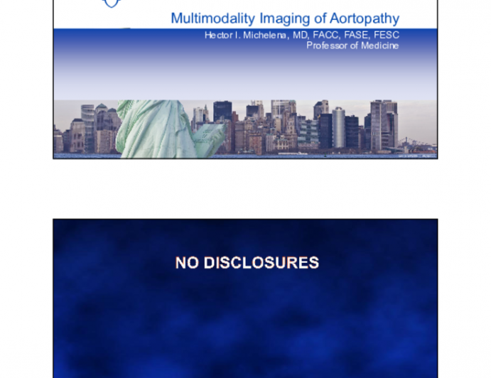 Multimodality Imaging of Aortopathy