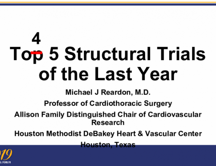 Top 4 Structural Trials of the Last Year