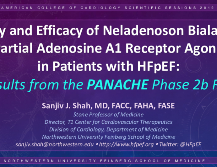 Results from the PANACHE Phase 2b RCT