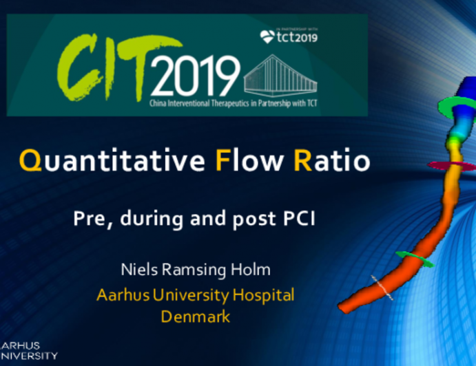 Quantitative Flow Ratio Pre, during and post PCI