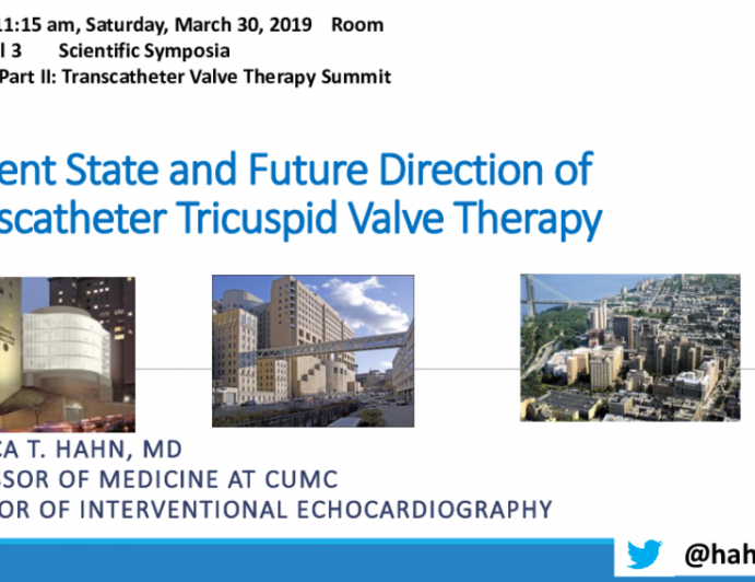 Current State and Future Direction of Transcatheter Tricuspid Valve Therapy