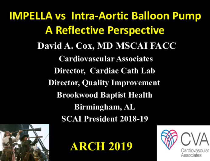 IMPELLA vs  Intra-Aortic Balloon PumpA Reflective Perspective 