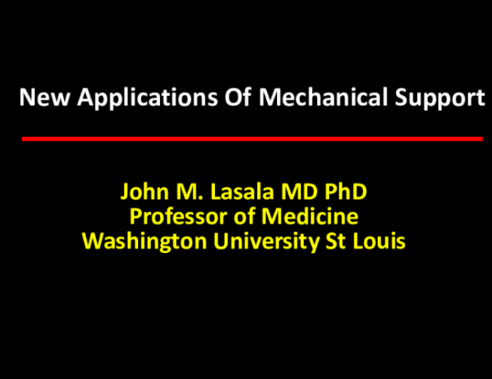 New Applications Of Mechanical Support