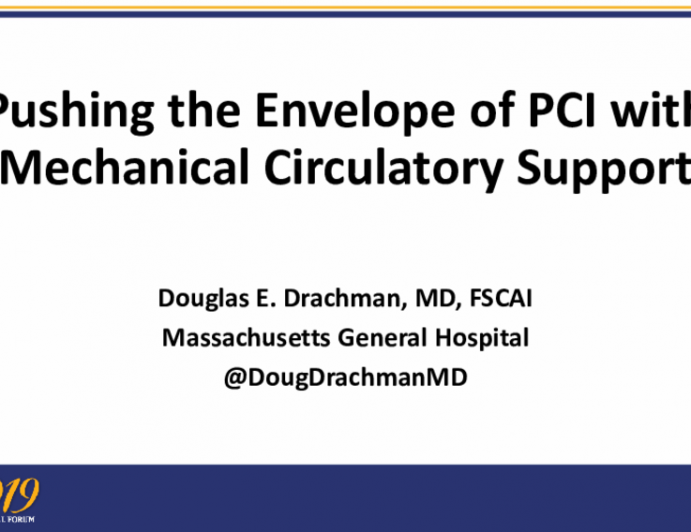 Pushing the Envelope of PCI with Mechanical Circulatory Support