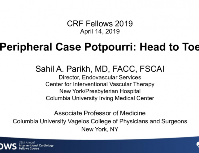 Peripheral Case Potpourri: Head to Toe