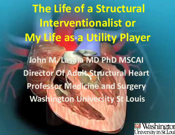  The Life of a Structural Interventionalist orMy Life as a Utility Player