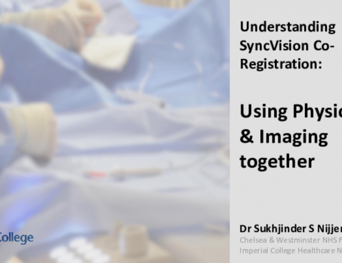 Understanding SyncVision Co-Registration: Using Physiology & Imaging together  