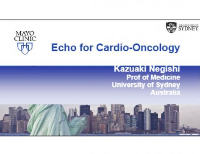 Echo for Cardio-Oncology