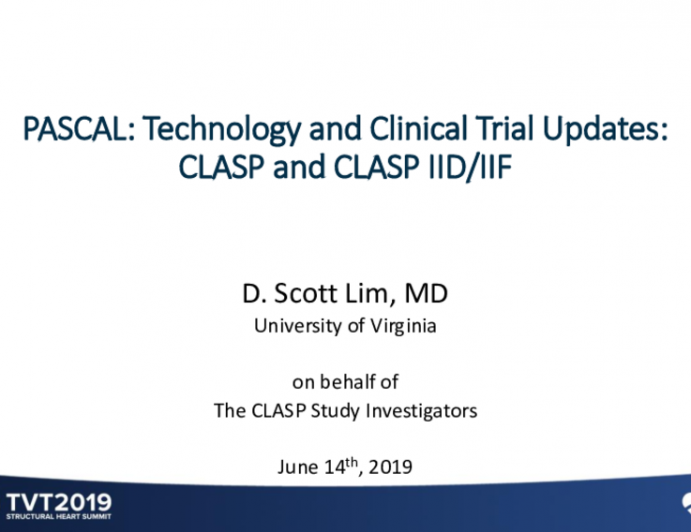 PASCAL: Technology and Clinical Trial Updates (CLASP & CLASP IID)