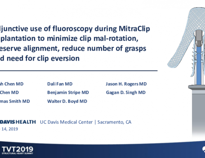 Adjunctive Use of Fluoroscopy During Mitraclip Implantation to Minimize Clip Malrotation, Preserve Alignment, and Reduce Number of Grasps and Need for Clip Eversion