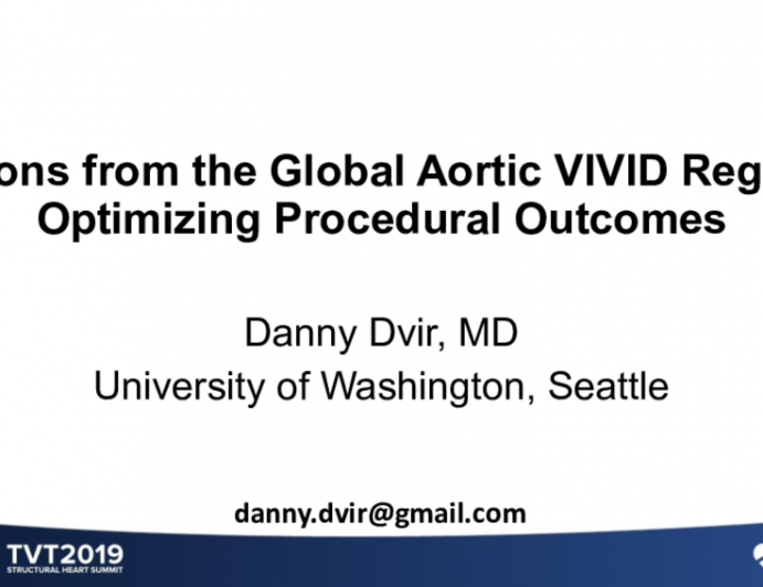 Lessons From the Global Aortic VIVID Registry: Optimizing Procedural Outcomes