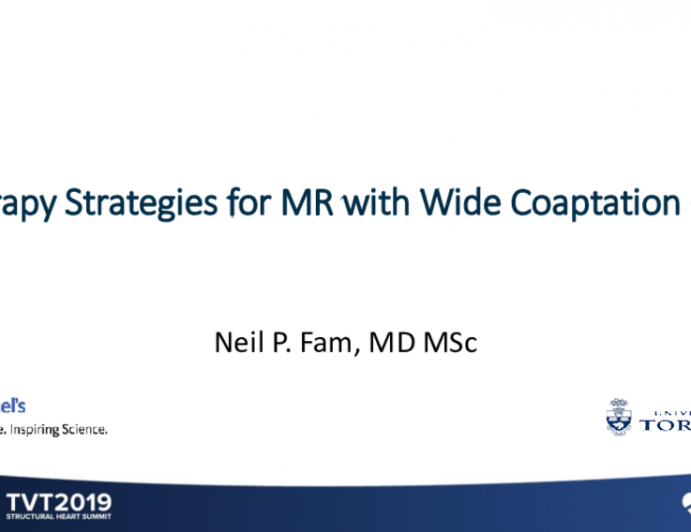Therapy Strategies for MR With Wide Coaptation Gap