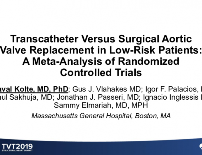 Transcatheter Versus Surgical Aortic Valve Replacement in Low-Risk Patients: A Meta-Analysis of Randomized Controlled Trials