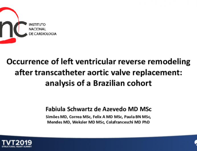 Occurrence of Left Ventricular Reverse Remodeling After Transcatheter Aortic Valve Replacement: Analysis of a Brazilian Cohort