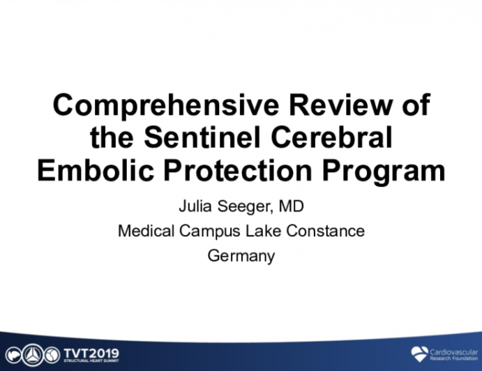 Comprehensive Review of the Sentinel Cerebral Embolic Protection Program