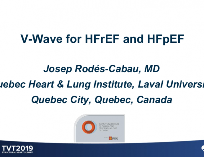 V-Wave for HFrEF and HFpEF