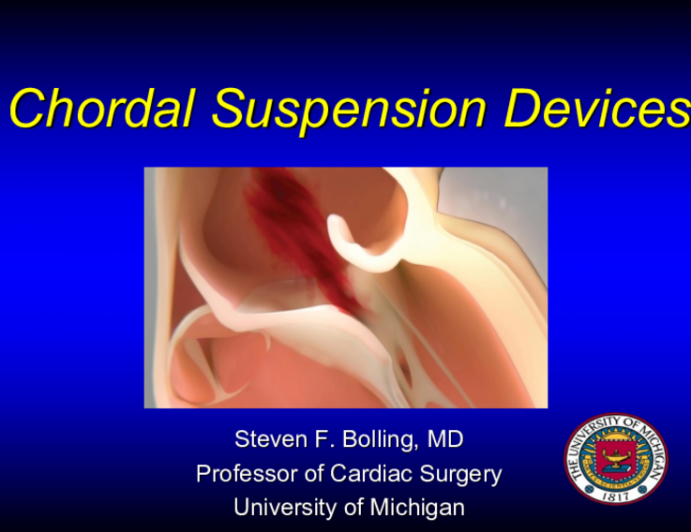 Chordal Suspension Devices