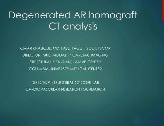 Anatomic Analysis CT