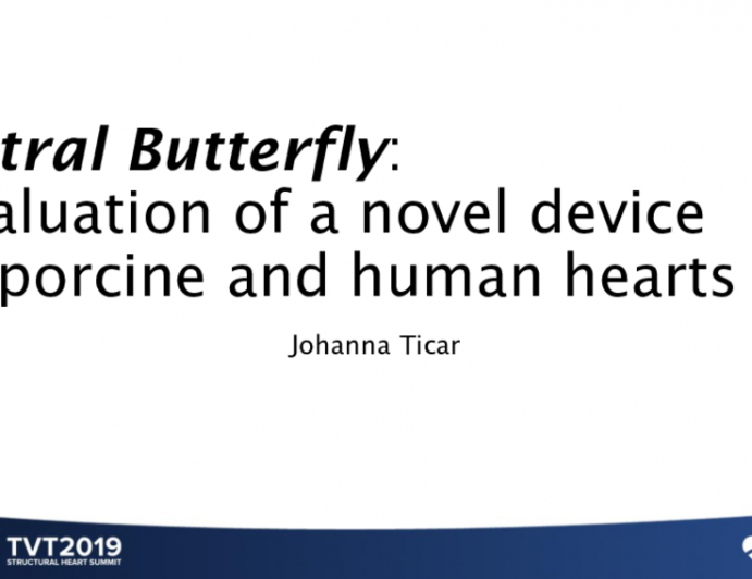 Mitral Butterfly: Evaluation of a Novel Device in Porcine and Human Hearts