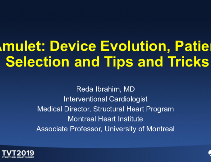 Amulet I: Device Evolution, Patient Selection, and Tips and Tricks