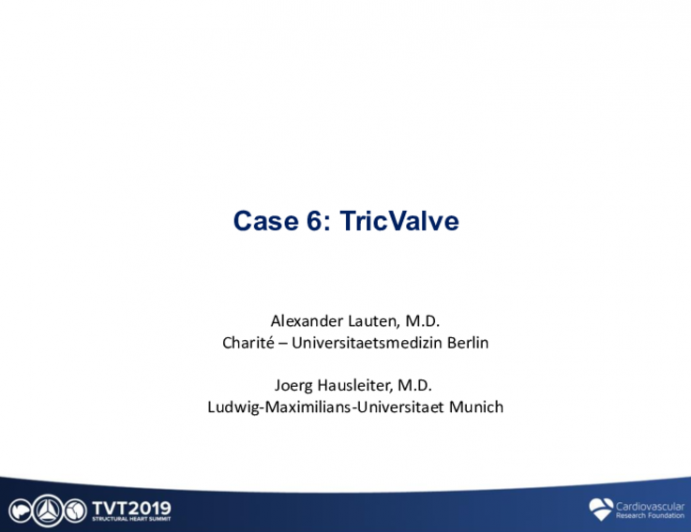 Case 6: A Difficult Case Treated With Caval Valves