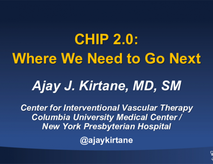 CHIP 2.0:Where We Need to Go Next
