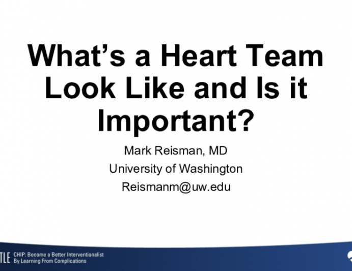 What’s a Heart Team Look Like and Is it Important? 