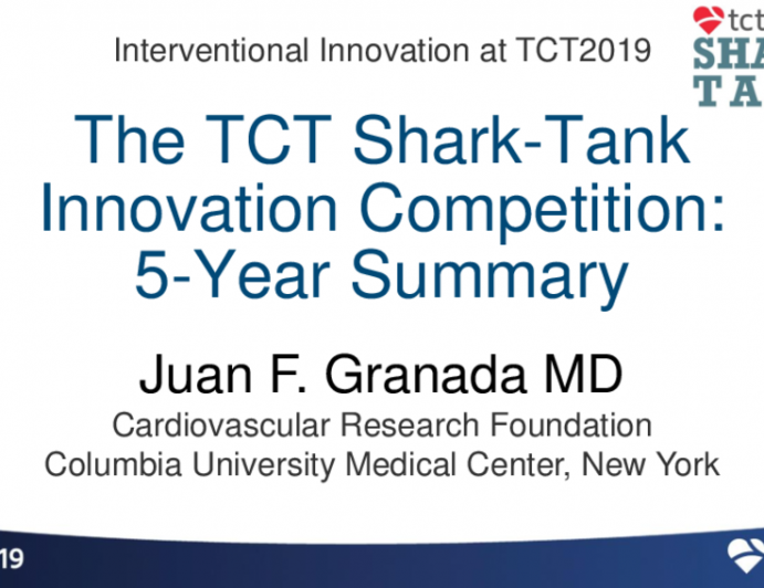 TCT Shark Tank Innovation Competition: 5-Year Summary