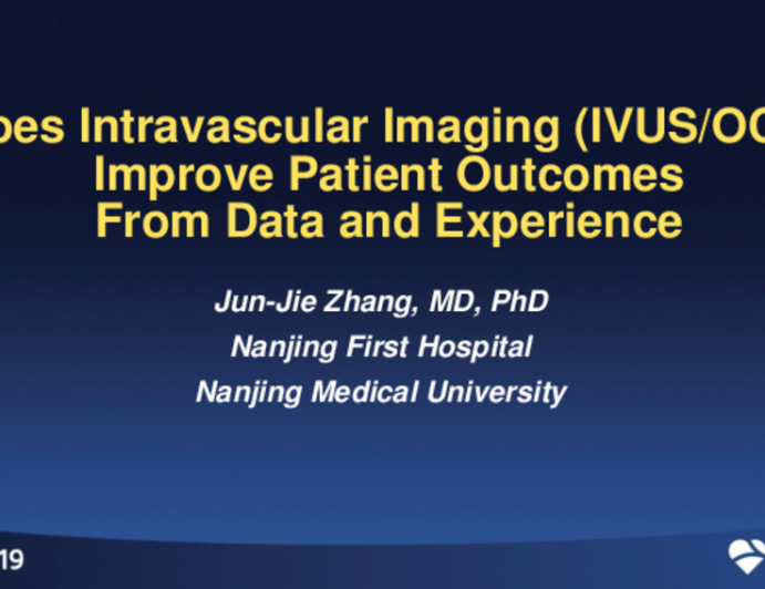 Does Intravascular Imaging (IVUS/OCT) Improve Patient Outcomes From Data and Experience?