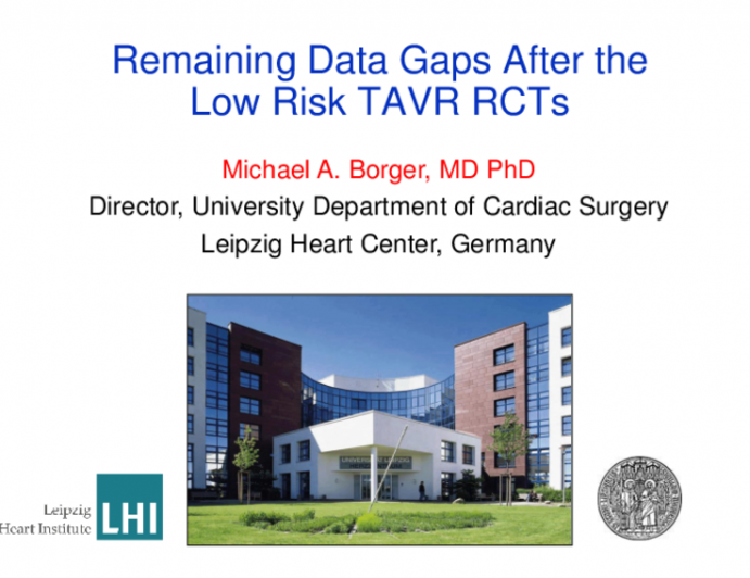 Point/Counterpoint: Provocative Views #1 - Remaining Data Gaps After the Low-Risk TAVR RCTs