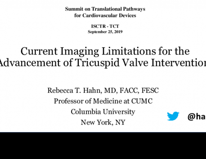 Current Imaging Limitations for the Advancement of Tricuspid Valve Interventions