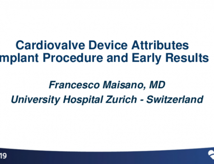 Transseptal VI: Cardiovalve — Device Description, Results, and Ongoing Studies