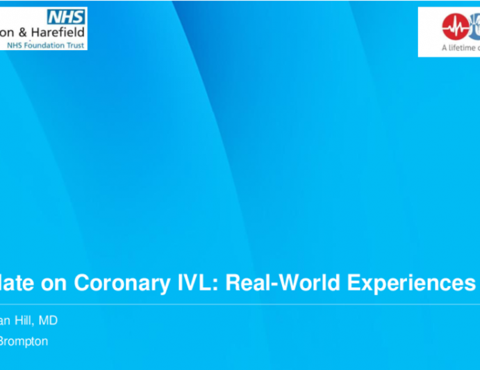 Update on Coronary IVL: Real-World Experiences