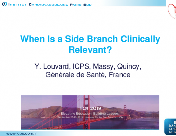 When Is a Side Branch Clinically Relevant?