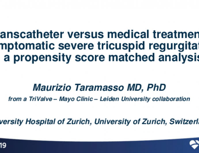 A Propensity Score-Matched Analysis of Transcatheter Tricuspid Valve Treatment vs. Medical Treatment in Patients With Severe Tricuspid Regurgitation