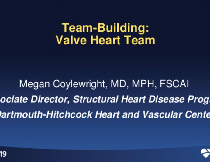 Valve Heart Team - Presentation of Case Study