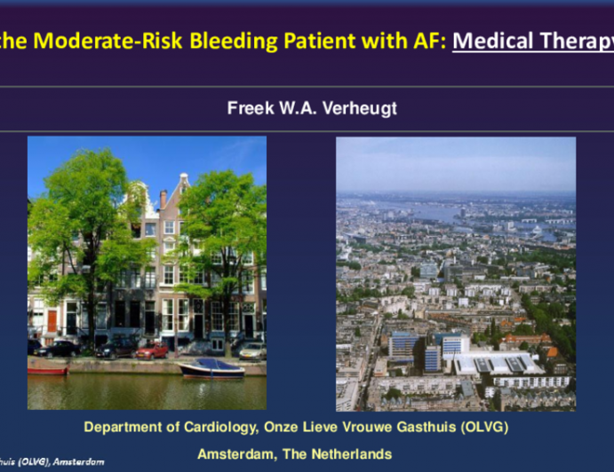 Flash Debate: TAVR in the Moderate-Risk Bleeding Patient With AF ?— Medical Therapy Is Best!
