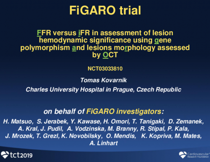 FIGARO Registry: Frequency and Reasons for Discordance Between FFR and iFR in Assessment of Lesion Hemodynamic Significance