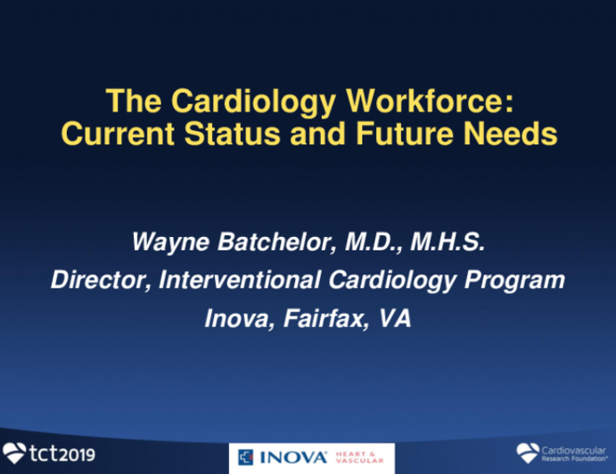 The Cardiology Workforce: Current Status and Future Needs